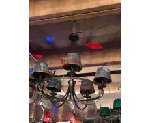 Люстра Кованная светильник в стиле прованс круглая цвета в ассортименте