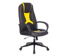 Кресло игровое TopChairs ST-CYBER 8 черный/желтый