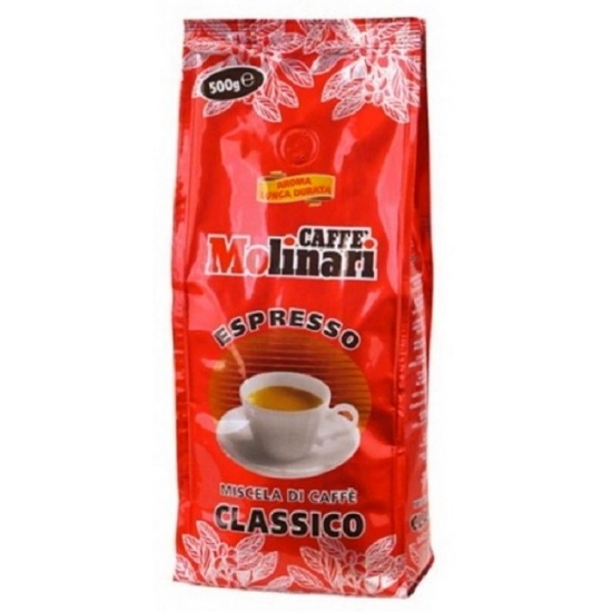 Кофе в зернах Molinari «CLASSICO» Классико 500 гр - 1