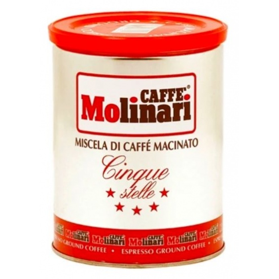 Кофе молотый Molinari «CINQUE STELLE» Пять звезд  250 гр - 1