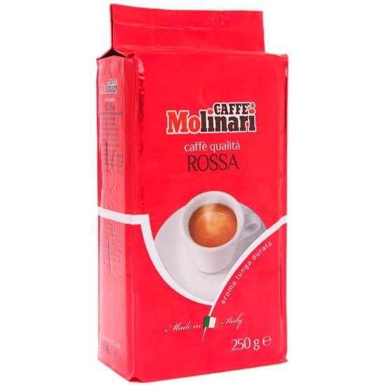 Кофе молотый Molinari «ROSSA» Росса 250 гр - 1