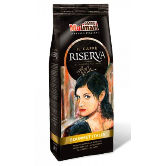 Кофе молотый Molinari RISERVA «GOURMET ITALIA» Ризерва Гурмэ Италия 250 гр - 1