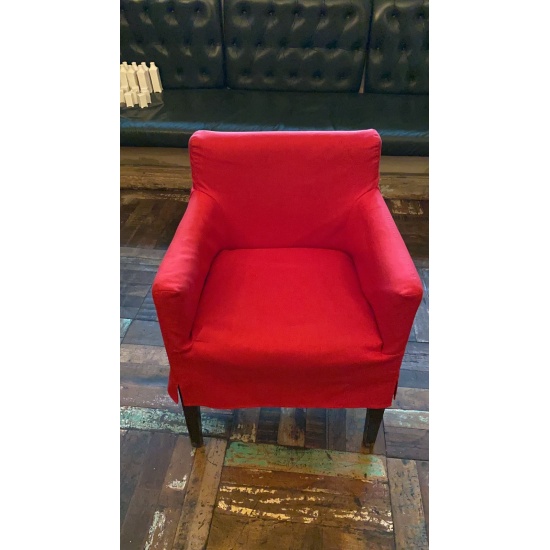 Кресло Банкетное красное - 1