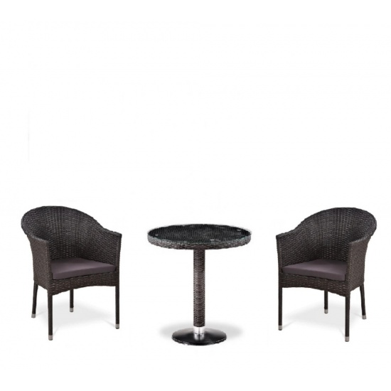 Комплект плетеной мебели T601/Y350A-W53 Brown (2+1) - 1