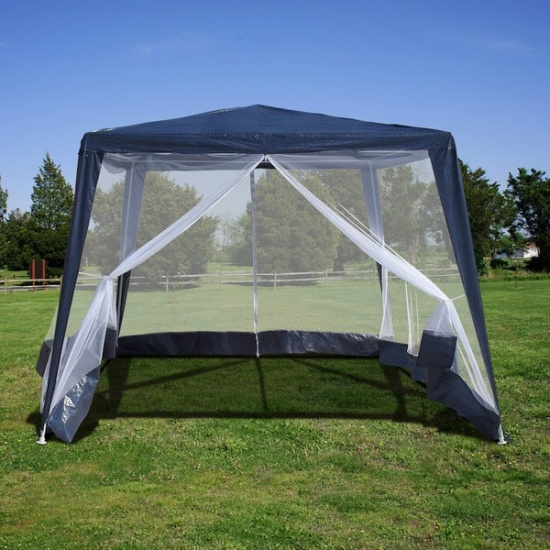 Садовый шатер AFM-1035NB Blue (3x3/2.4x2.4) - 1