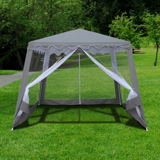 Садовый шатер AFM-1036NB Grey (3x3/2.4x2.4) - 1
