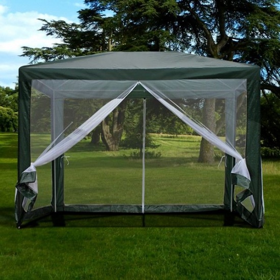 Садовый шатер с сеткой AFM-1061NA Green (2х3) - 1