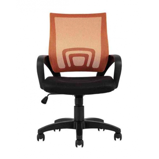 Кресло офисное TopChairs Simple оранжевое - 1