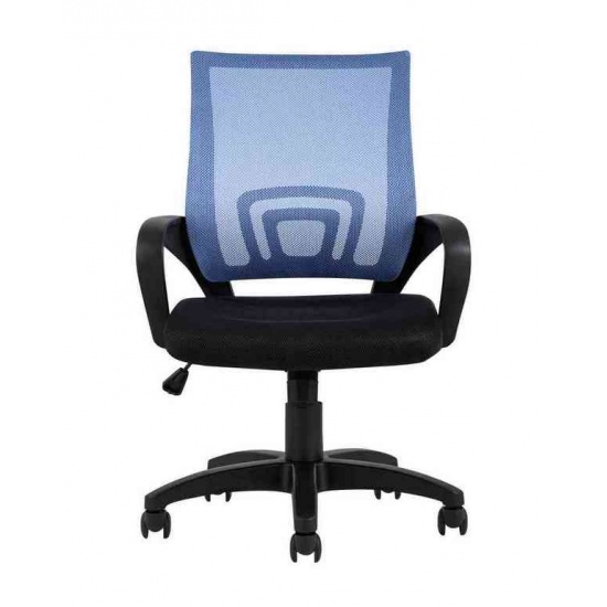 Кресло офисное TopChairs Simple голубое - 1