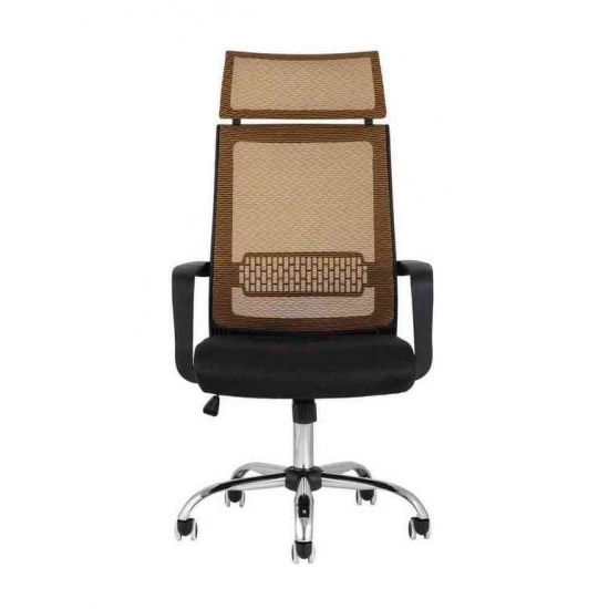 Кресло офисное TopChairs Style оранжевое - 1