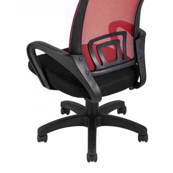 Кресло офисное TopChairs Simple красное - 1