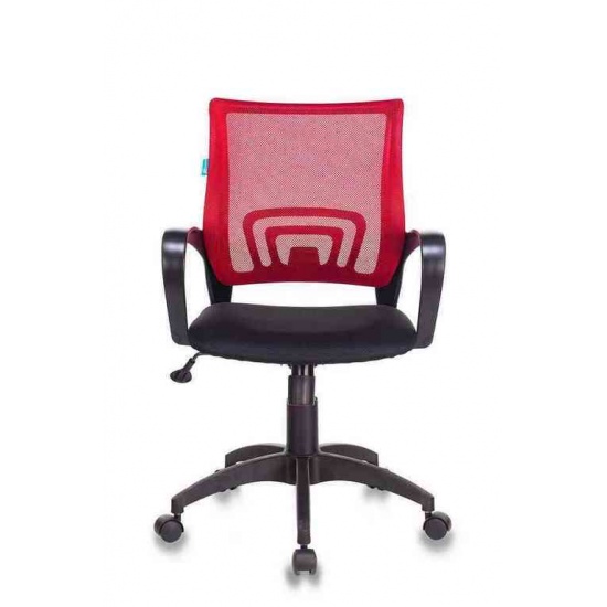Кресло Бюрократ CH-695N/R/TW-11 спинка сетка красный TW-35N сиденье черный TW-11 - 1