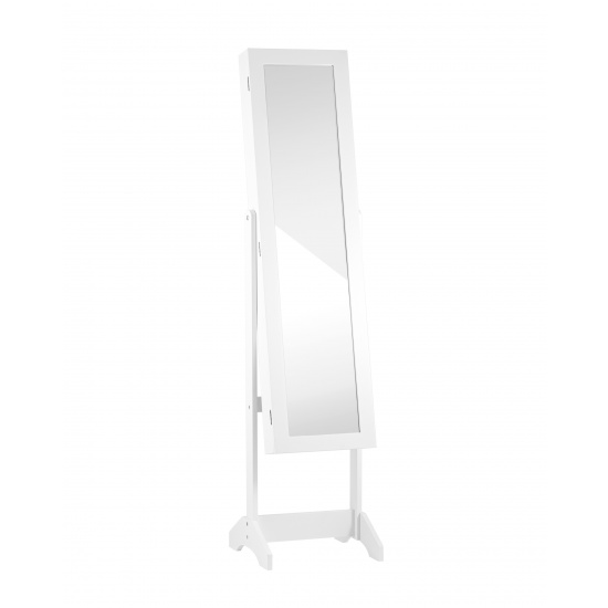 Зеркало-шкаф напольное Godrick для украшений белое - 1