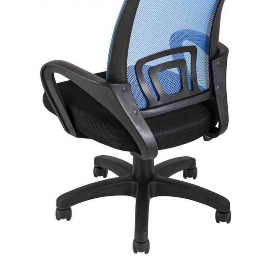 Кресло офисное TopChairs Simple синее - 1