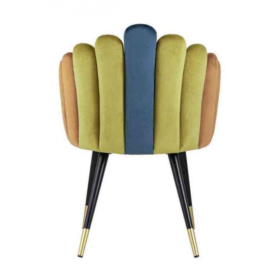 Кресло Камелия сине-зеленый - 1
