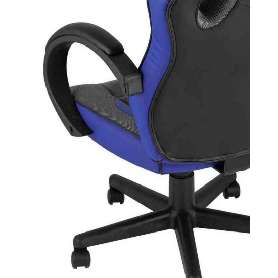 Кресло игровое TopChairs Sprinter синее - 1