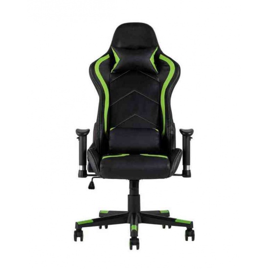 Кресло игровое TopChairs Cayenne зеленое - 1