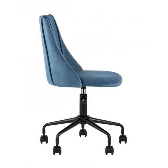 Кресло компьютерное Сиана велюр синий - 1
