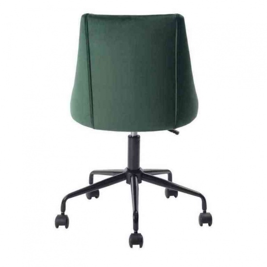 Кресло компьютерное Сиана велюр зеленый - 1