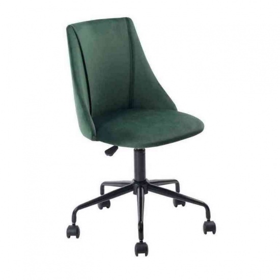 Кресло компьютерное Сиана велюр зеленый - 1