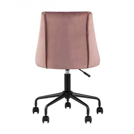 Кресло компьютерное Сиана велюр розовый - 1