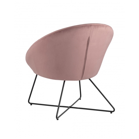 Кресло Колумбия пыльно-розовое - 1