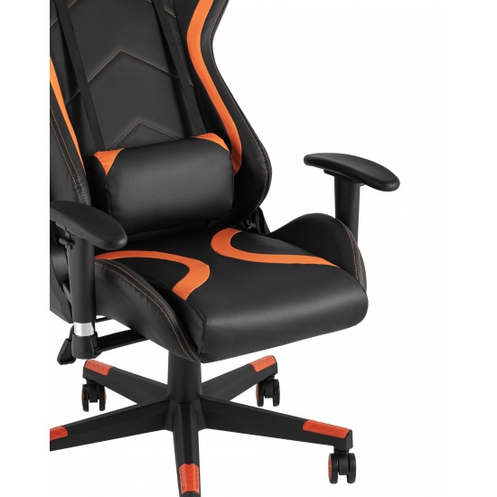 Кресло игровое TopChairs Cayenne оранжевое - 1